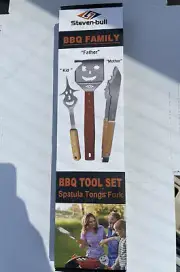 BBQ Tools Grill Set, BBQ Accessories BBQ family - Steven-bull