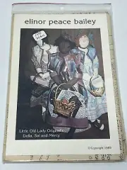 Little Old Lady Originals Doll & Clothes UNCUT Sewing Pattern Della Sal Mercy