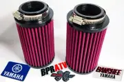 Banshee 38mm Lectron Pod Filters K&N Style Pair 6" Inch Reusable Air Intake Kit