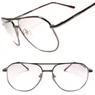 Gunmetal Oversized Square Old School Vintage 80s 90s Reader 2.25 Reading Glasses