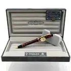 Parker Duofold Centennial Ballpoint Maroon Marble Pen "94132" Made In UK N.O.S.
