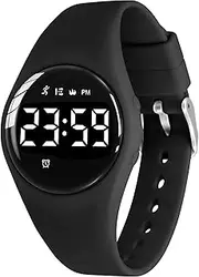 L LAVAREDO Fitness Tracker Watch for Kids Ages 3-12, Digital Activity Tracker, Non-Bluetooth, Alarm/Calorie/Pedometer Count Steps Wrist Watch