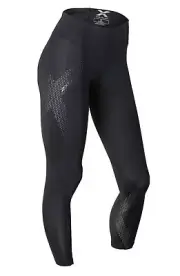 2XU Mid Rise Crossfit Compression Gym Pants WA2864B Womens Small Fast Ship