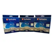 Verbatim BD-R 25GB 6X Blu-ray Recordable Discs 30 Disc (3- 10 Packs)