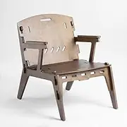Scandinavian Designer Tool Free Lounge Chair