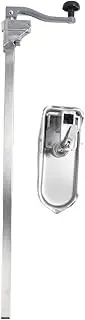 Stainless Steel Manual Table Can Opener with Handle, Commercial Heavy Duty Manual Catering Tin Can Opener for Home Kitchen Canteen