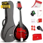 Mandolin Musical Instrument a Style Acoustic Electric, 8 Strings Mahogany for B