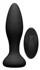 Silicone Vibrator Small Anal Plug Vibrating Butt Dilator with Remote Control