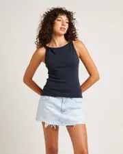 Jonesy Twist Top in Black