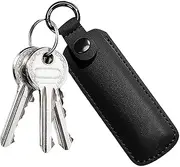 Flash Drive Case - USB Protective Leather Case,Protective Cover, USB Drive Protection Box with Key Ring, Multiple Uses for Car Owners