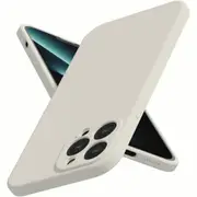 MCC iPhone 12 Pro Max Soft Silicone Shockproof Case Cover Apple ProMax [White]