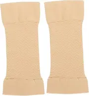 GOOHOCHY 3 Pairs Arm Compression Sleeves Shaping Sleeves Sleeve Covers for Arms Women Arm Sleeves Arm Shapers for Women Upper Arm Shaper Arm Compression Sleeve Women Thermal Arm