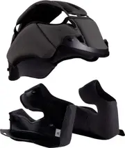 Leatt ADV 8.5/9.5, kit lining/cheek pads , color: Black , size: M