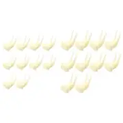Plastic Bird Feeding Fork Treats Feeding Tool Skewer for Cockatoos Parrots 10PCS