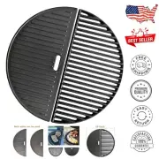 Durable Cast Iron Cooking Grate Set for 18-Inch Kamado Joe & Big Green Egg