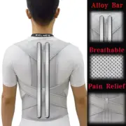 Alloy Bar Posture Corrector Scoliosis Back Brace Spine Corset Shoulder Therapy