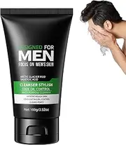 Tkekruh Cleansing Milk Face 100 g, Face Cleansing, Deep Cleansing, Soothing Cleansing Milk, Exfoliating, Gentle Makeup Remover, Face Skin Cleaner, Smooth Skin, for Daily Facial Cleansing, para Hombres