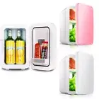 8L Mini Fridge Portable Refrigerator Cooler and Warmer Food Drink Car Bedroom AU