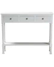 Baxton Studio Calvin 3-Drawer Entryway Console Table