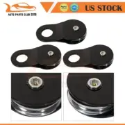 Snatch Block 22000LB Black recovery Winch Pulley Tow off-road ATV UTV 3pcs