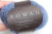 NEW 1 Yarn Cake Rowan Felted Tweed "Seasalter" Blue Italy Wool Alpaca Viscose