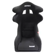 Autotecnica Fixed Back Sports SuedeTwin Wing Seat Car Universal