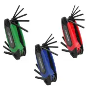 WORKPRO 3-PACK Portable Folding Allen Wrench Set 25Piece SAE/Metric Torx Hex Key