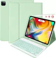iPad Pro 12.9" Case with Smart Magic Keyboard & Pencil Holder - Green