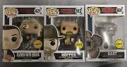 Funko Pop Stranger Things Chase Lot Eleven With Eggos Hopper And Dart