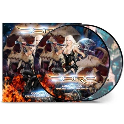 DORO - CONQUERESS - FOREVER STRONG AND PROUD (PICTURE) 2 VINYL LP NEW!