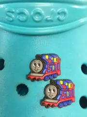 2 Thomas The Tank Engine Shoe Charms For Crocs.