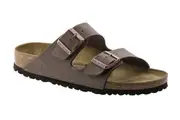 Birkenstock Arizona Birko-Flor Nubuck Regular Fit Sandal (Mocha)