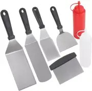 Poligo 7PC Flat Top Griddle Accessory Set in Corrugated box--Clearance Sale