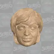 Austin Powers Yeah baby custom head for Marvel Legends & other 1:18 & 1:6 figure