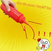 Funny Prank Ketchup Bottle Toy Tricks Scary Joke Party Props new Hallowee G7J1