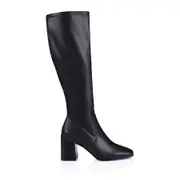 Linden | Tall Black Boots For Women's | Verali Shoes