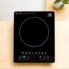2200W Electric Induction Cooktop 240V Portable Black Ceramic Glass 10 Modes LED