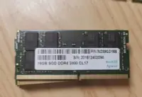 在飛比找Yahoo!奇摩拍賣優惠-Apacer宇瞻16G DDR4 2400 DDR4 筆電記