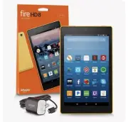 Amazon Fire HD 8 Tablet, 16GB - 8th Gen With Alexa Canary Yellow ( New )