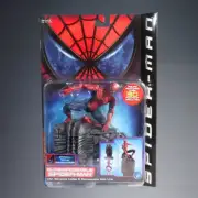VINTAGE 2001 TOYBIZ SPIDERMAN+GARGOYLE LEDGE SERIES 1 POSEABLE ACTION FIGURE