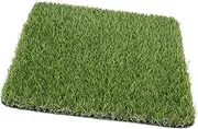 Fenteer Artificial Grass Mat Puppy Pee Pad Bedpan Portable Washable Puppy Turf Grass Mat Training Pad for Professional Training, 2cm Height