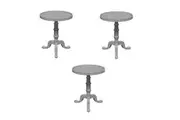 Wizkids Unpainted Deep Cuts Miniatures Small Round Tables