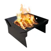450mm Collapsible portable firepit - camping college travel grilling outdoor BBQ