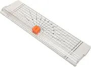 Corner Edge Trimmer A4 Paper Cutting Machine Paper Cutter Office Trimmer Photo Scrapbook Blades for DIY Production Photo Paper Composite Paper Round Corner Trimmer (Size : White)