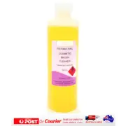 500ml Professional MAKE UP BRUSH CLEANER CLEANSER SANITISES AUSTRALIA MADE