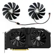 GraphicsCard Fan FDC10U12S9-C for XFX RX56700XT 5700 RX5600XT Black Wolf Version