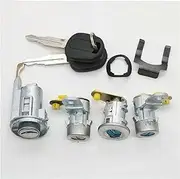 PEIKEDA Fit for Buick Old Excelle Ignition Lock Left Right Front Door Trunk Lock Cylinder Full Door Lock Cylinder