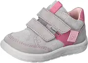 [RICOSTA] Girls' and Boys' Low-Top Trainers Kito, Children's First Walking Shoes, Width: Narrow, Loose Insole, Sympatex, Graphite Pink 450, 22 EU Schmal