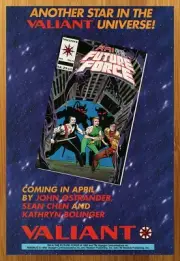 1993 Valiant Comics Rai and the Future Force Print Ad/Poster Sean Chen Art 90s