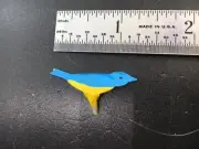 Lux Clock Blue Bird Right Facing